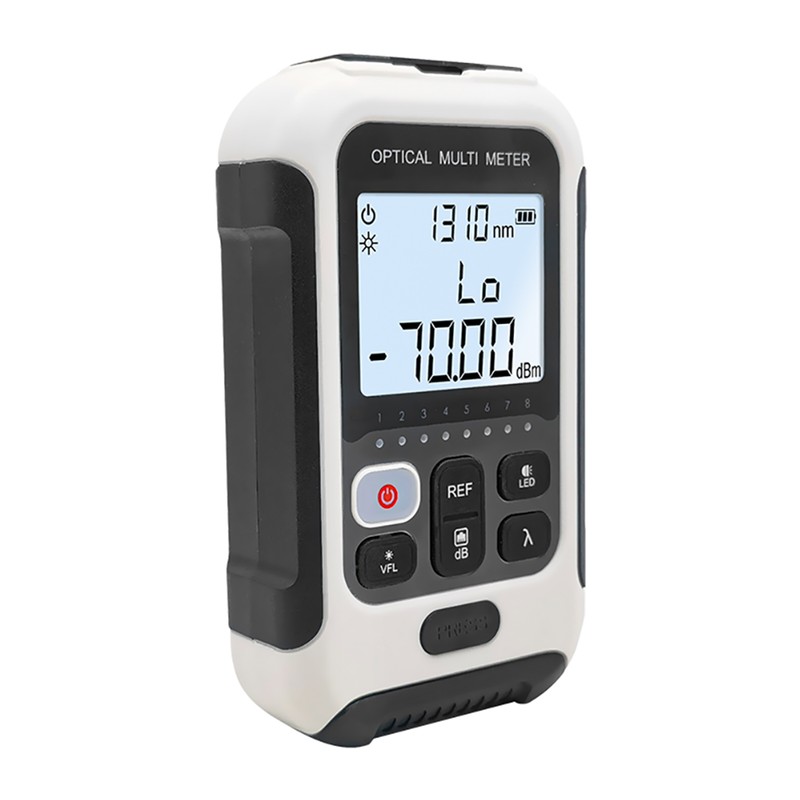 Handheld Optical Multimeter High Accuracy Rechargeable Optical Power Meter Fiber