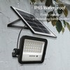 Anern Outdoor Solar Flood Light, 2 Pack 6500K Bright White