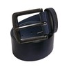 Urban Classics Leather Imitation Belt, Navy, M