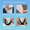 MroMax Fit for 3.5 inch Outer Diameter Flange Water Pipe