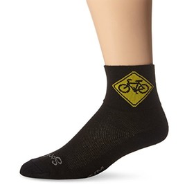 SockGuy Black Classic Socks - Men's, Large/X-Large