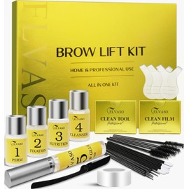 Eyebrow Lifting Set, DIY Brow Lifting Set for Home, Instant Salon Effect for Fuller, Thicker 3D Eyebrows, Easy to Use & Long Lasting Result, Brow Lamination Kit