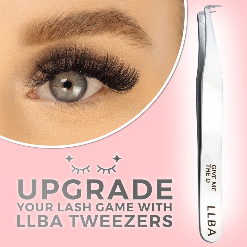 LLBA Lash Tweezer Professional Volume False Lash Application Tool |