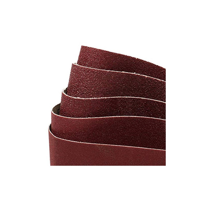 5X Sanding Belts 75 x 533mm Sanding Belts Set for