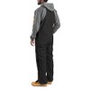Berne Men's Heritage Insulated Duck Bib Overall, Medium Regular, Black