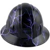 Hydrographic Full Brim Hard Hats with 6 Point Suspension -