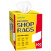 UNIMADE Shop Rags, 100 Sheets Microfiber Cleaning Cloth Commercial Grade