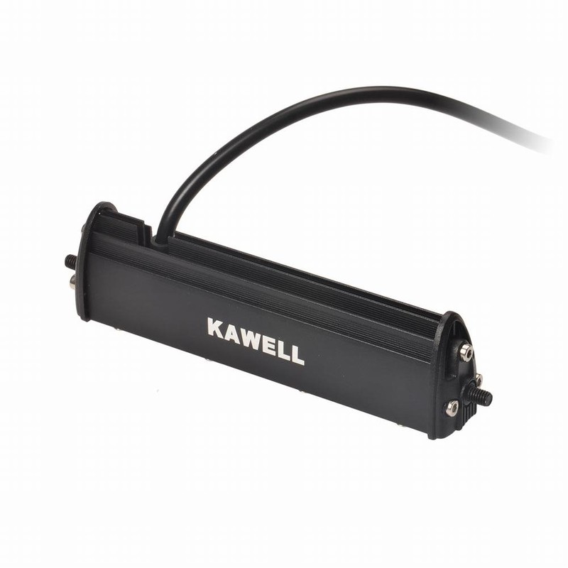 KAWELL 55-AU740-WT Bar Light, LED Bike Light, 18 W, LED