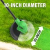 Cordless Weed Wacker 20V, Battery Powered String Trimmer, 10-Inch