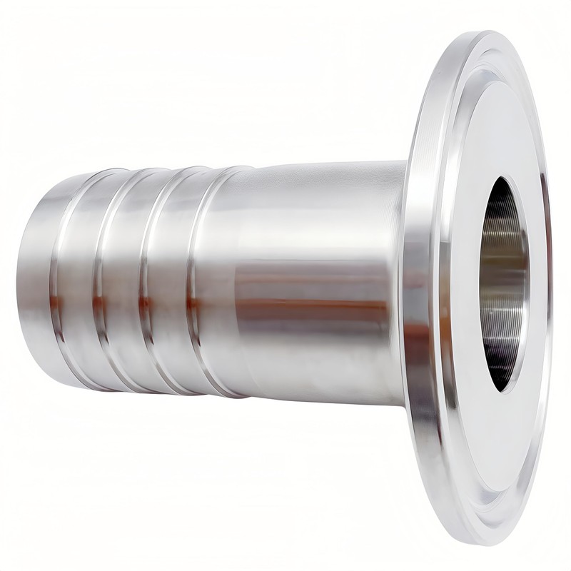 Lophtnix 2.5" Tri Clamp to 2.5" Hose Barbed Adapter SUS304