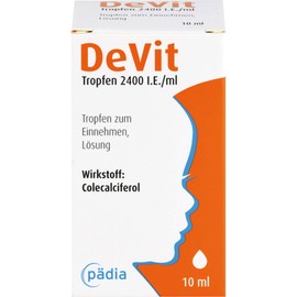 DeVit Drops 2400 IU/ml, 10 ml Solution