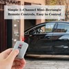 LAWOHO MCS307010 300MHz 10 Dip Switches 1-Channel Mini Key Ring