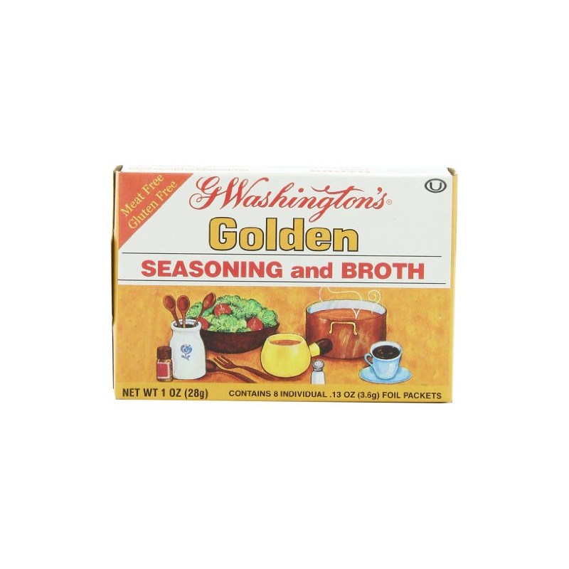 George Washington Golden Seasoning and Broth, 1-Ounce Boxes (Pack of