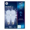 GE Reveal LED Light Bulb, 60 Watt Eqv, A19 Standard
