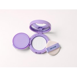 TRUHAIR Root & Scalp Cover Up Pressed Powder Compact, Waterproof Hair Coverage for Gray Roots and Thinning Areas, 0.35 Oz (White)