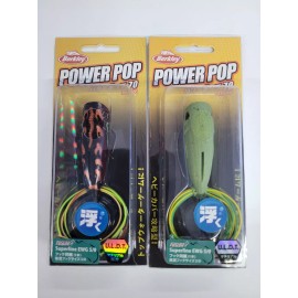 Berkley Power Pop 70mm 1/2oz Lot Of 2