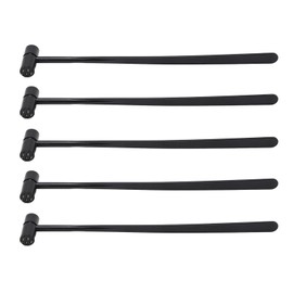 5Pcs Star Needle Dermal Hammer ABS Handle Lightweight Double Headed Needle Dermal Hammer Set