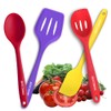 Kitchen Utensil Set - 11 Cooking Utensils - Colorful Silicone