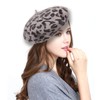 WW004 Winter 100% Wool Warm French Art Basque Beret Tam