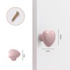 FSSTUD 2 Pcs Seashell Cabinet Knobs Ceramic Dresser Knobs Drawer