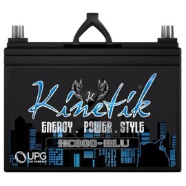 Kinetik HC800-BLU 12V 800 Watt Power Cell Car Audio Battery + Terminal Hardware