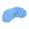 X AUTOHAUX 10pcs 5-6 Inch Microfiber Car Polishing Buffing Pad