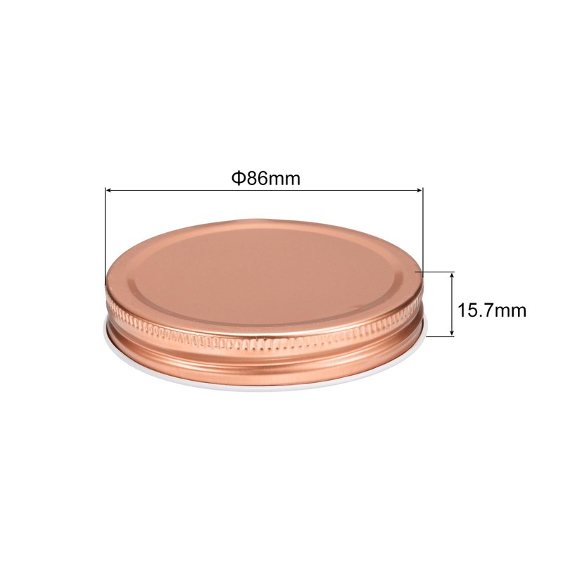 uxcell 12Pcs Wide Mouth Mason Jar Lids, Mason Canning Jar