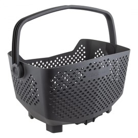 Tubus Unisex - Adult Racktime Baskit Edge 2.0 System Basket, Black, 43 x 24 x 29 cm