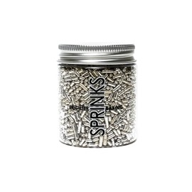 Sprinks Metallic Silver Jimmies 1mm 85g