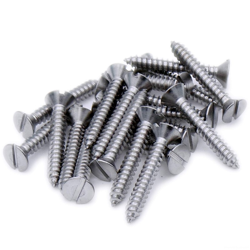 No.4 x 0.5 (2.9mm x 13mm) Slot Countersunk Self-Tapping Screw