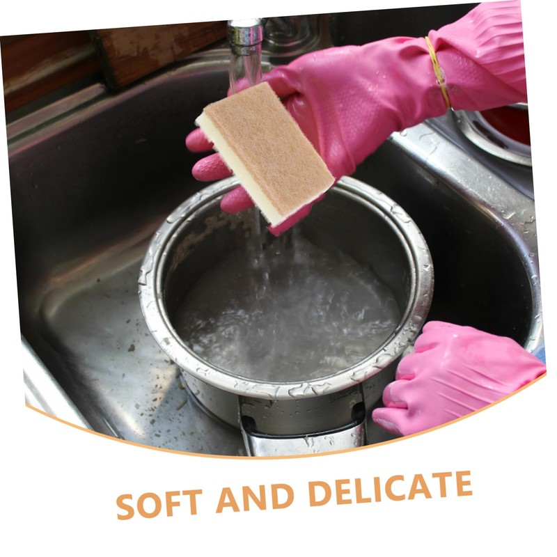 FOMIYES 24pcs Cute Kitchen Sponges Dish Washing Sponges Soft for