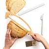 Adjustable Bread Knife for Homemade Bread with 1/2" and 1"