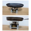 Pocket Stove with Trivet and Windshield, Solo Camp, Mini Stove,