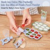 KingKam Baby Breastmilk Popsicle Molds & Baby Fruit Feeder (2