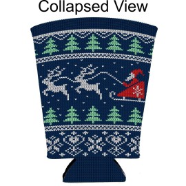 Coolie Junction Christmas Sweater Pint Glass Coolie , Holiday Party