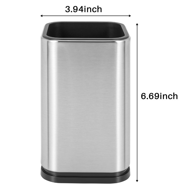 Bruafsir Stainless Steel Kitchen Utensil Holder, Kitchen Cutlery Storage, Utensil