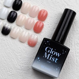 Bessie Glow Mist Top Gel, 1 piece, 11g, transparent / 베씨 글로우미스트 탑젤, 1개, 11g, 투명