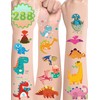 288 Pieces Dinosaur Temporary Tattoos Themed Birthday Party Favors Supplies