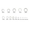 HVAZI 265PCS Metric 304 Stainless Steel C-Clips External Retaining Ring
