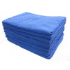 long towel set of 10 (blue)