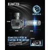 BEAMTECH 9012 Bulb, HIR2 Fog Light Bulb, G-XPower Chips 500%