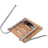 Amarine Made 2 Steps Folding Telescoping Ladder Stainless Steel Out-Board
