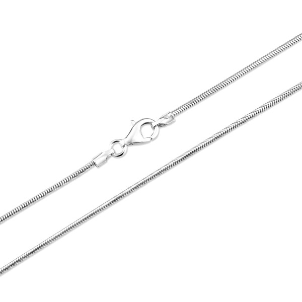 16" Sterling Silver Snake Chain - 16 inch Silver snake