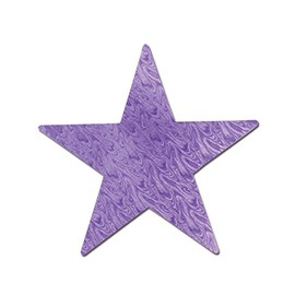 Beistle Embossed Foil Star Cutout