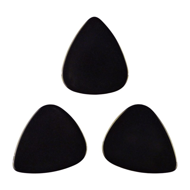 Celluloid Black Guitar Or Bass Pick - 0.96 mm Heavy