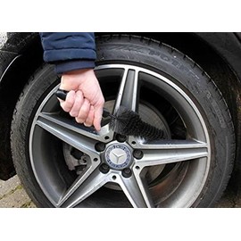 Vikan 525052 Alloy Wheel Brush. Soft Natural Filaments Chemical Resistant