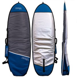 KONA SURF CO. Exploration Surfboard Bag in Fish Nose sz: 6ft 4in