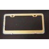 BLVD 1Pc Universal Neo Chrome Stainless Steel License Plate Frame
