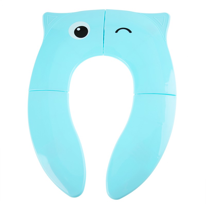 Kids Folding Potty Seat Pad Portable Travel Baby Toddler Toilet