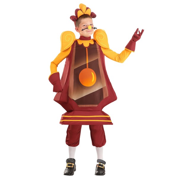 Kids Beauty and the Beast Cogsworth Costume X-Small